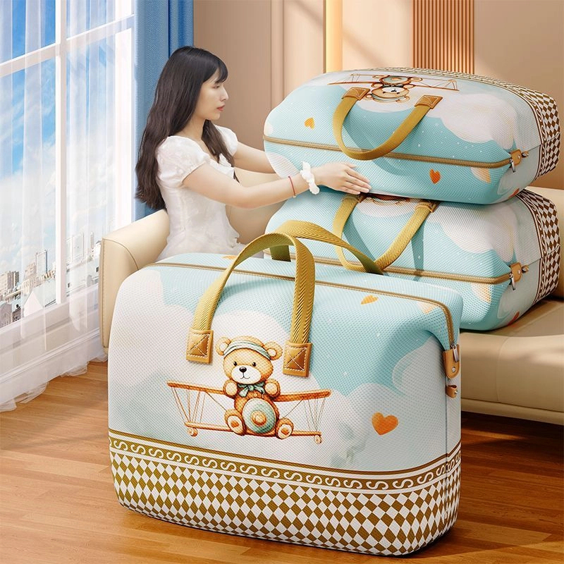 Four Seasons Quilt Storage Bag Moving Bedding Bag Giant Energy Bag Moisture-proof and Dustproof Kindergarten Quilt Storage Bag Four Seasons Quilt Storage Bag Moving Bedding Bag Giant Energy Bag Moisture-proof and Dustproof Kindergarten Quilt Storage Bag