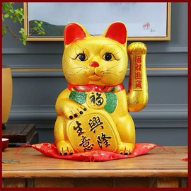 招财猫;陶瓷工艺品;无纺布袋