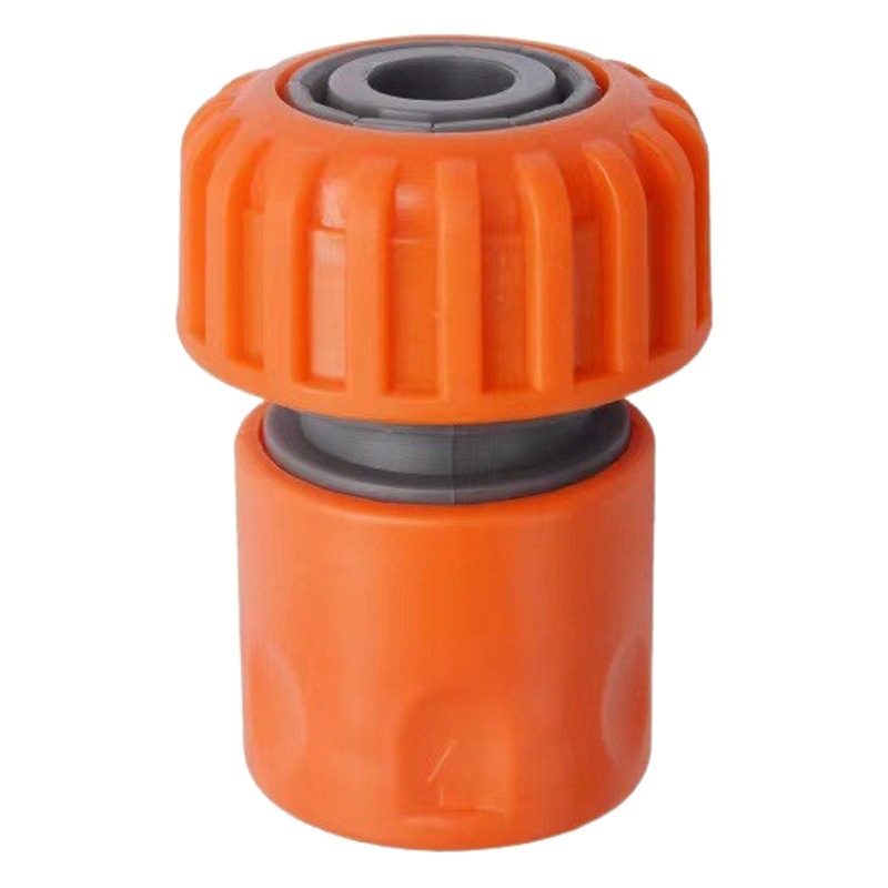 Plástico de 6 puntos conector rápido conector de agua de plástico nuevo material de lavado de coches del hogar Jardín de riego conector de tubería de agua