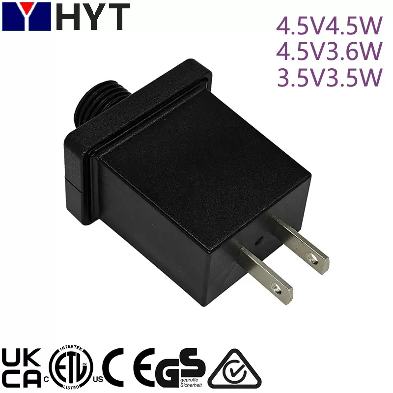 IP44防水电源3.5V4.5V1ACE ETL认证美规欧规澳规英规ip44led电源