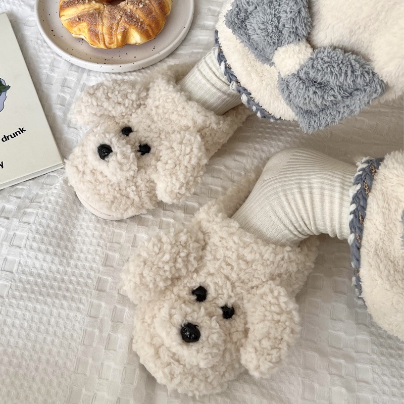 Pantofole lavabili in lavatrice leggere e comode per la camera da letto autunnale regolabili in peluche unisex con punta chiusa_voghion.com