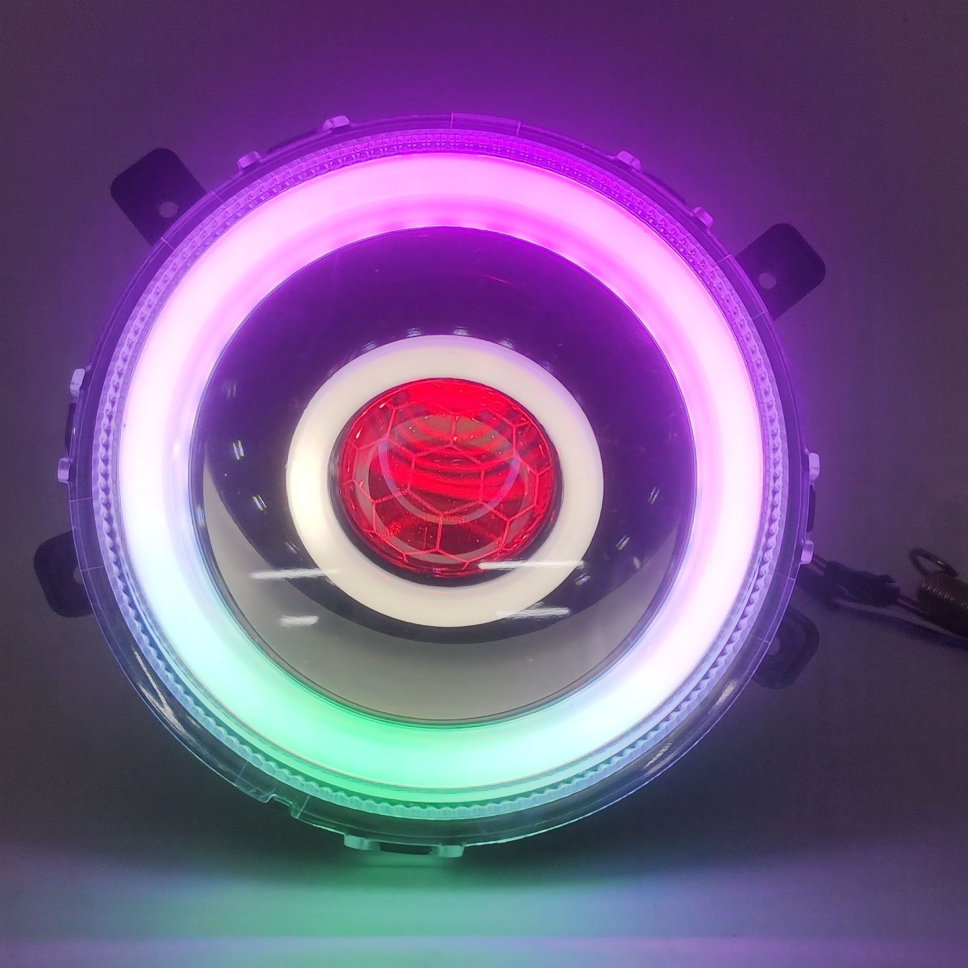 N9Gt Bull Bluetooth Adjustable 12V Honeycomb Headlight Taibang Songjie Jiadi Electric Vehicle Bull N9 Front Headlight