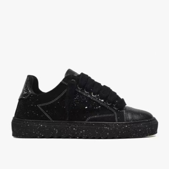 Numeri Casual German Trainer Low Black