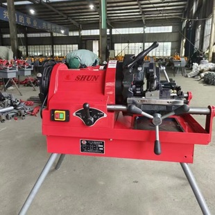 3 inch electric threading machine fire pipe galvanized steel pipe tap water pipe opening machine