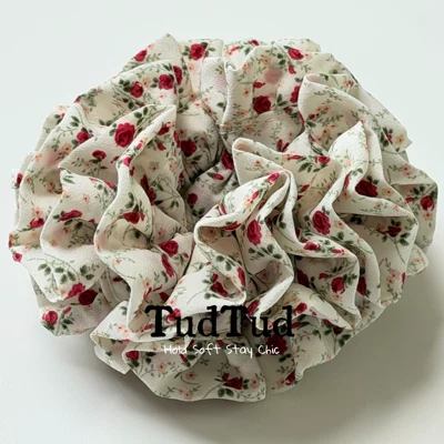 Saç üçün rezinlər | hydrangea embroidery