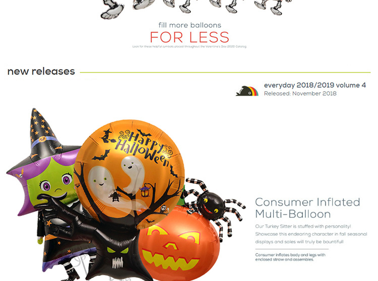 Halloween geschenke mini luftballons Halloween thema serie aluminium film cartoon lustige luftballons_voghion.com