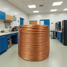 出口包装紫铜盘管加工定制20/45mm60紫铜管价格纯铜