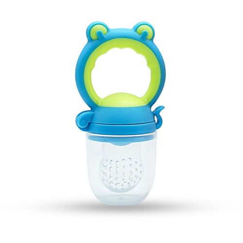 Factory direct sales frog bite bag baby bite bag fruit bite baby pacifier baby fruit and vegetable fun