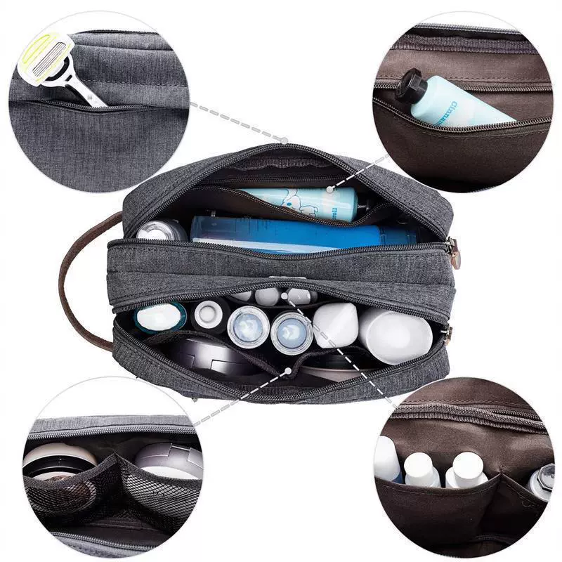 Handheld universal waterproof organizer bag, capacious cosmetic bag, wholesale
