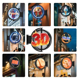 广告机;灯箱;其他广告器材