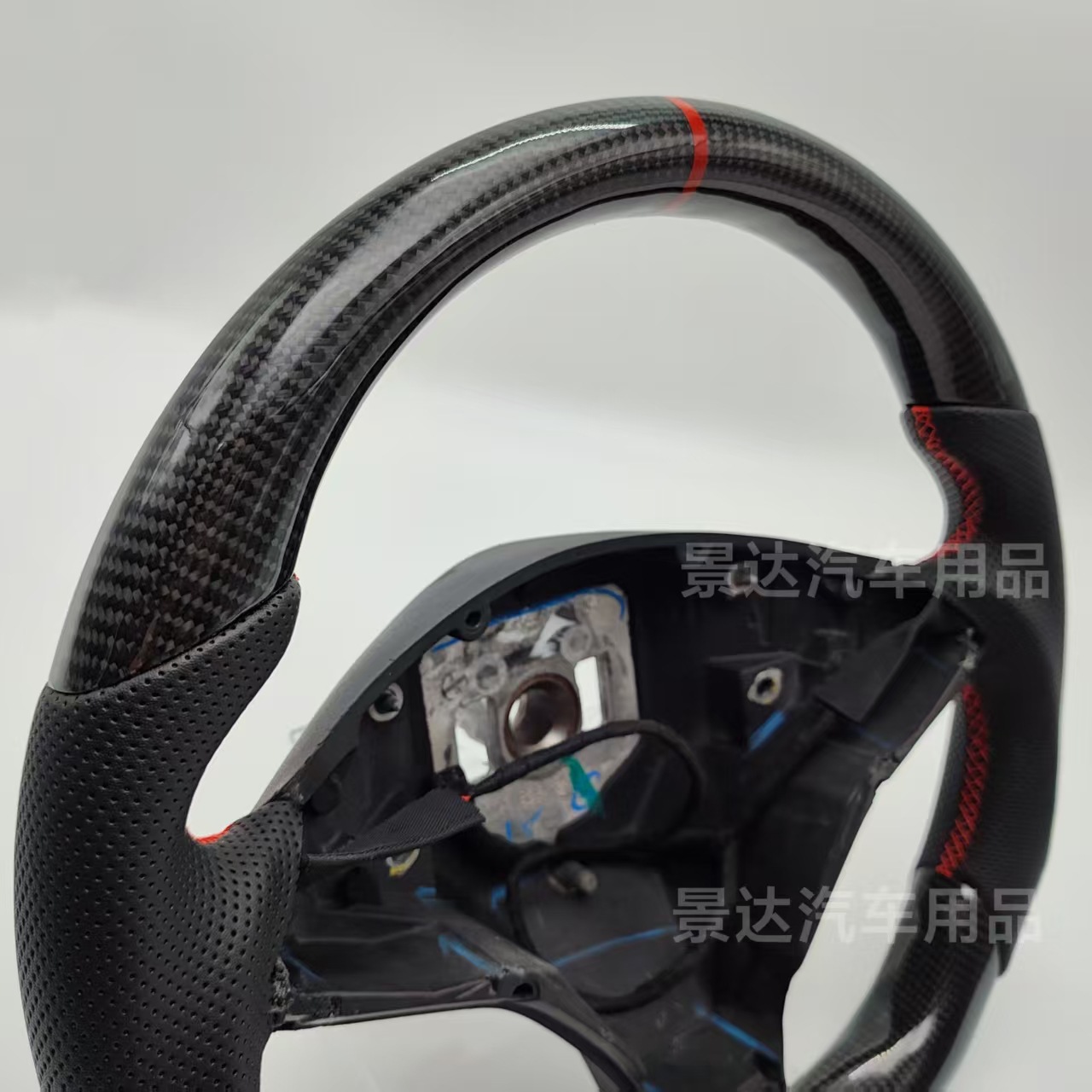 Suitable for Tesla ModelX /S modified carbon fiber steering wheel 12-20 years interior upgrade modification