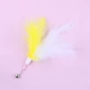 Yellow and white feather replacement head