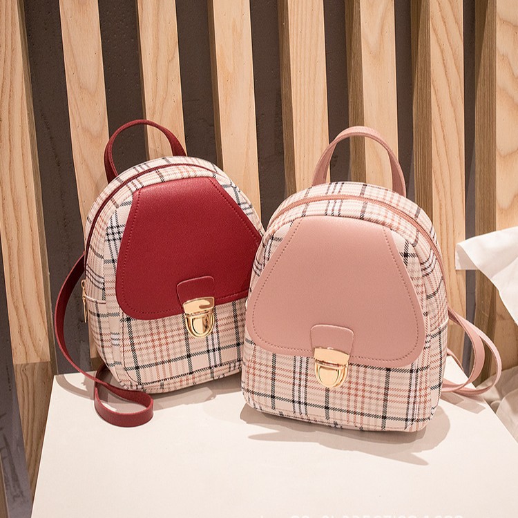 Small Backpack New Model 2021 Backpack Factory Export Bags Wholesale Backpack Student School Bag Casual Versatile