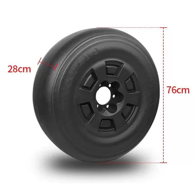 shell, exterior modification by Man | Spare wheel cover - 23-26-tank-400-decorative-fake-spare-tire-1-piece