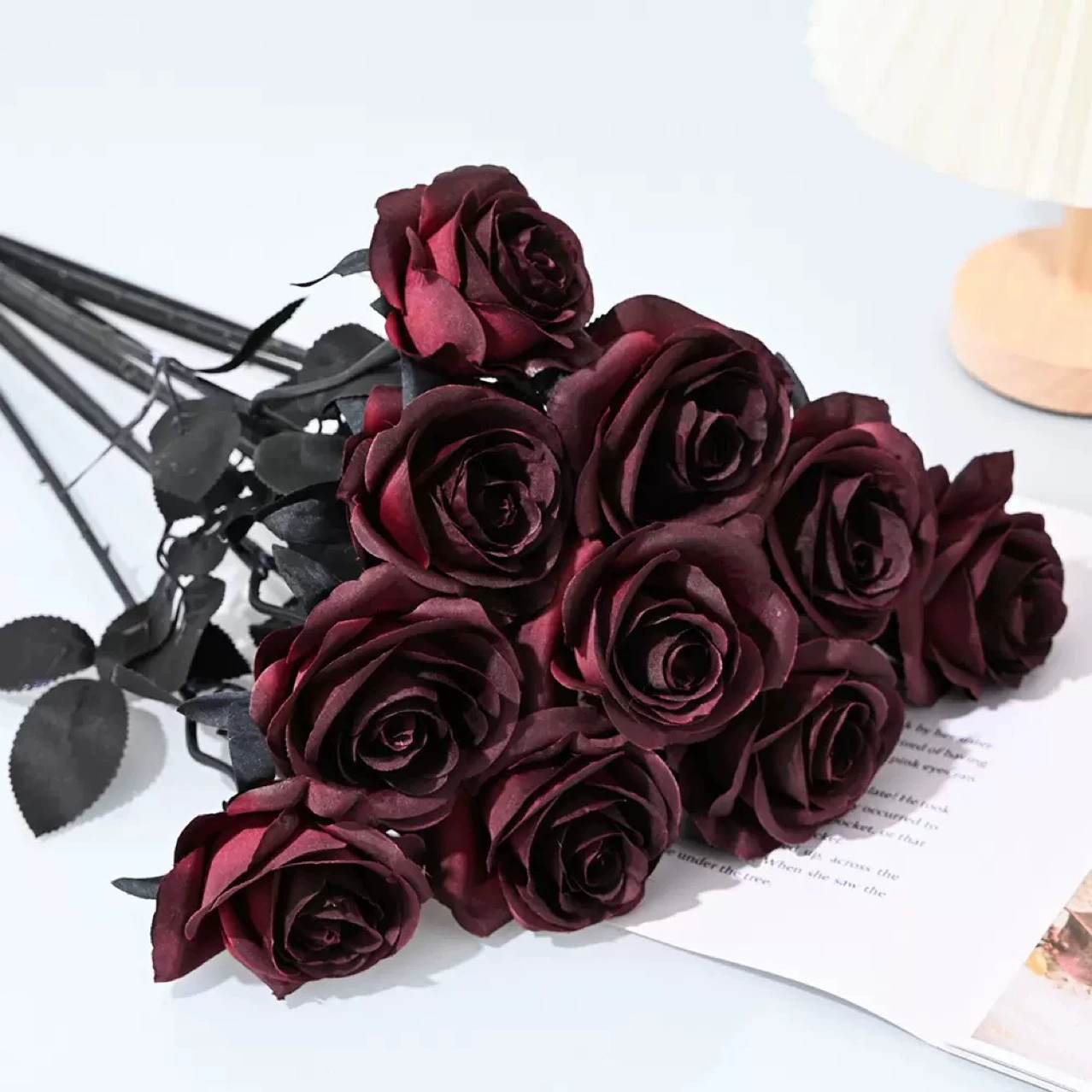 Realistic black white photography props, halloween