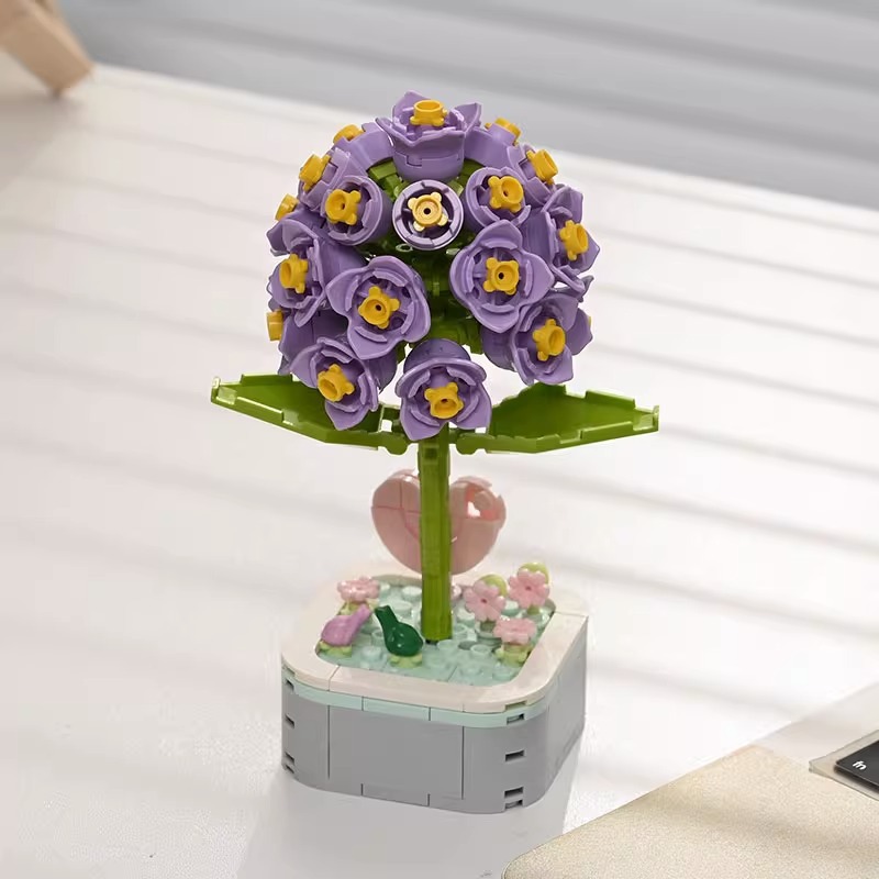 Plantas en maceta de acincio (cajas)