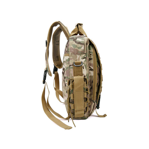 Men's shoulder crossbody camouflage tactical bag sports outdoor backpack student casual travel tablet backpack