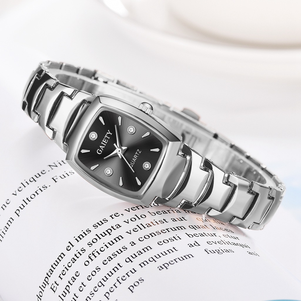 Elegant Solid Color Folding Buckle Quartz Women's Watches display picture 4
