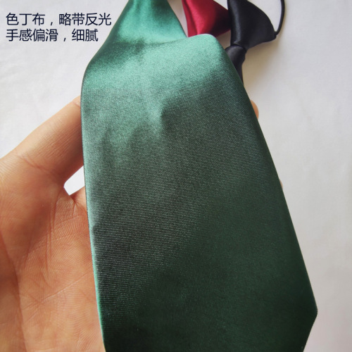 Manufacturer wholesale free small tie solid color one color short style girls cute decoration casual uniform accessories pullover