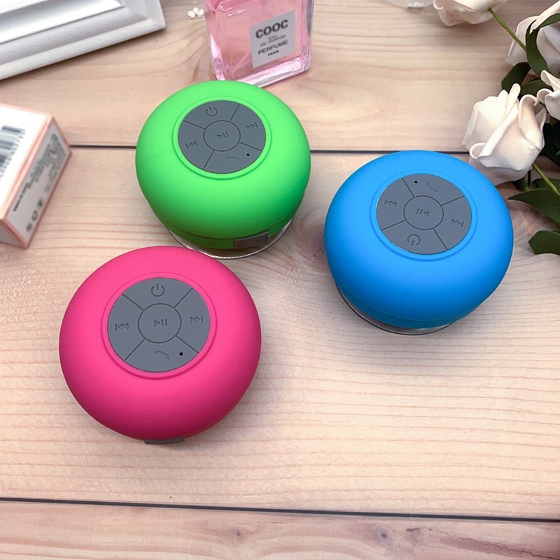 浴室防水ワイヤレス Bluetooth スピーカー大型スピーカーバッテリー大型吸盤ミニワイヤレス屋外充電デスクトップオーディオ|undefined