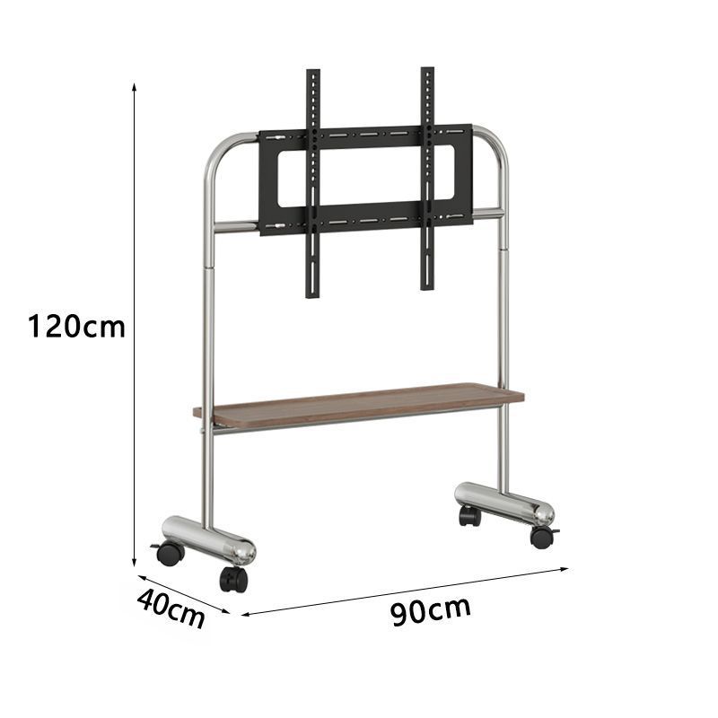 H rueda de acero inoxidable / nuez / negro de una sola capa