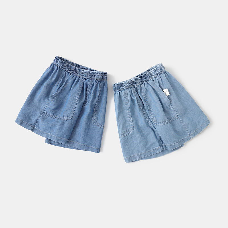 Baby clothing denim shorts for 1-3 year old summer wear for boys and girls, toddlers children summer casual thin pants