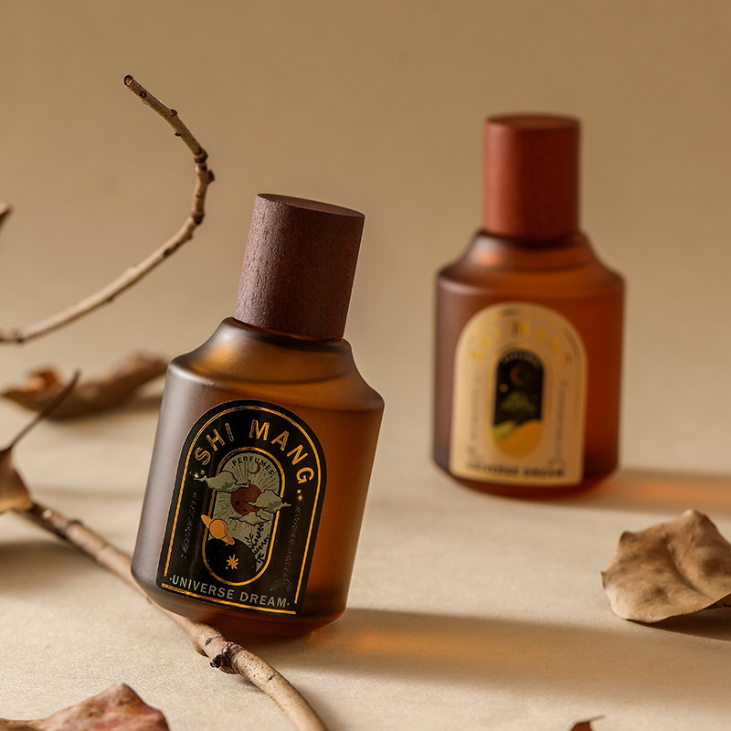 Nouveau Parfum Un Rêve De L'Univers, Nouveau Parfum Avec Couvercle En Bois Style National Ton Bois Petit Nombre Entité Fraîche Et Élégante Parfum Pour Femme_voghion.com