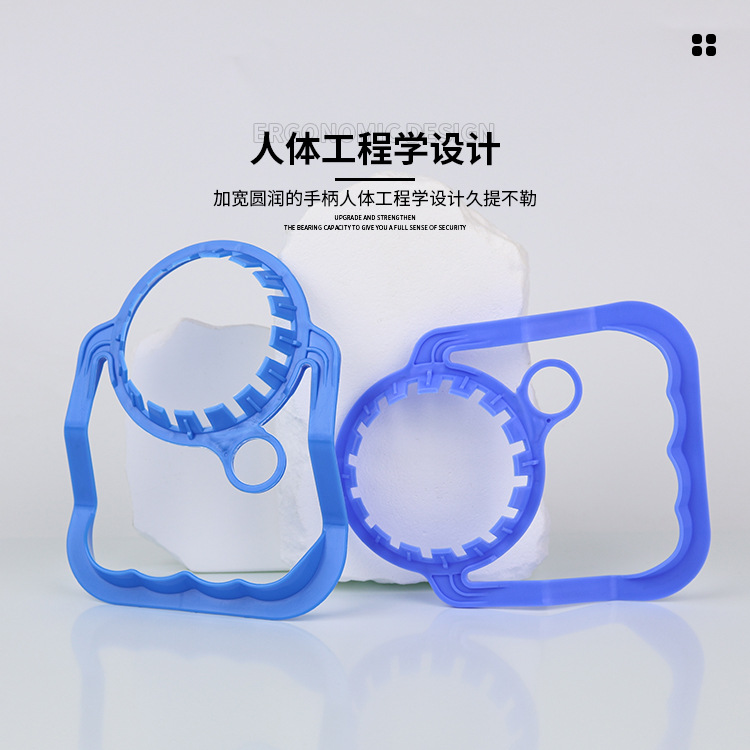 Fábrica al por mayor plegable conveniente desgarro tipo mano nueva producción de material PE adecuado para 55 calibre en blanco