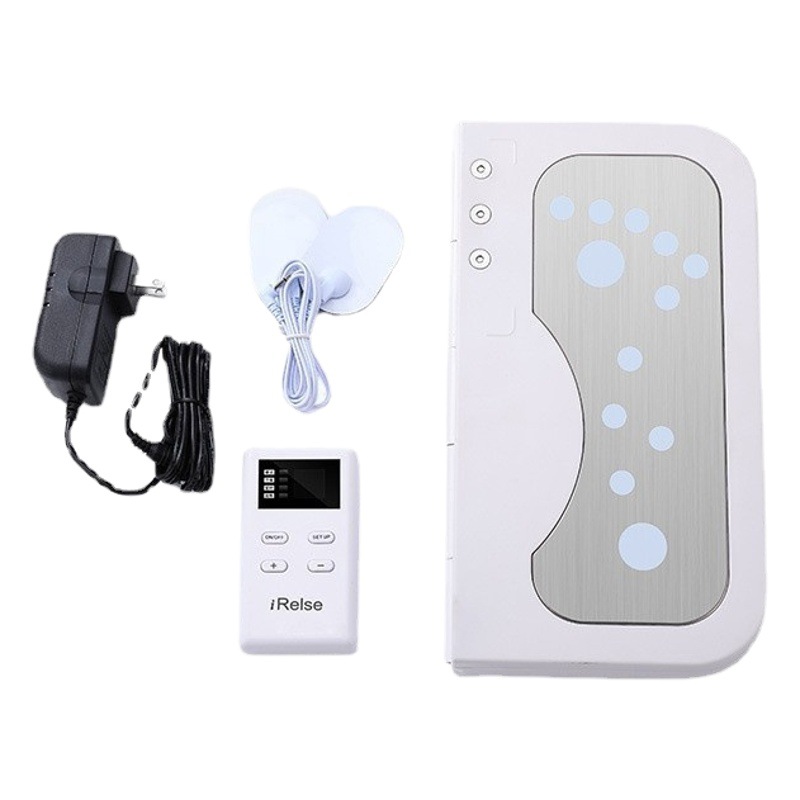 Máquina de masaje de pies masajeador de pies punto de acupuntura pulso de baja frecuencia fisioterapia hogar meridiano dragado masajeador eléctrico