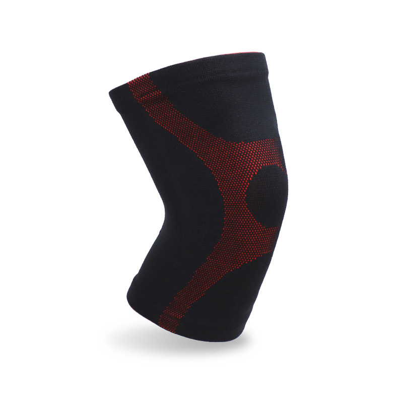 Unisex corto punto compresión kneepad deportes kneepad apoyo protección caliente rodilla escalada pie cesta fila neto