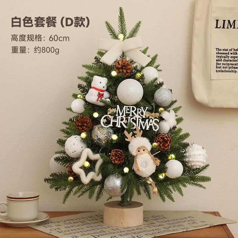 Mini Christmas Tree Pack, 30 / 45 / 60 cm, PVC or PE, 12 pcs per bundle