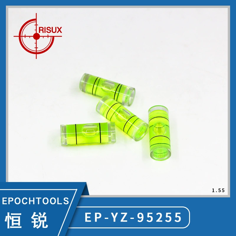 [9.5x25.5mm] Поставка цилиндрический уровень Уровень пузырьков трубчатой горизонтальной рамы уровень воды оптом