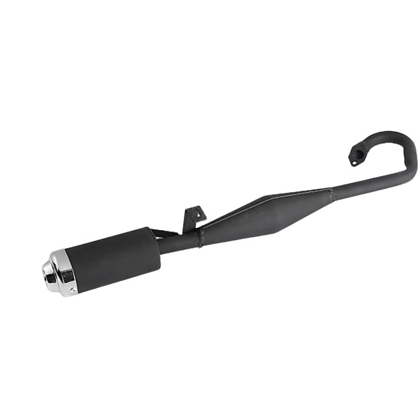 Mini Motorcycle Accessories Two-Stroke 49Cc Small Sports Car Small Four-Wheel Iron Exhaust Pipe Exhaust Tube Without Muffler