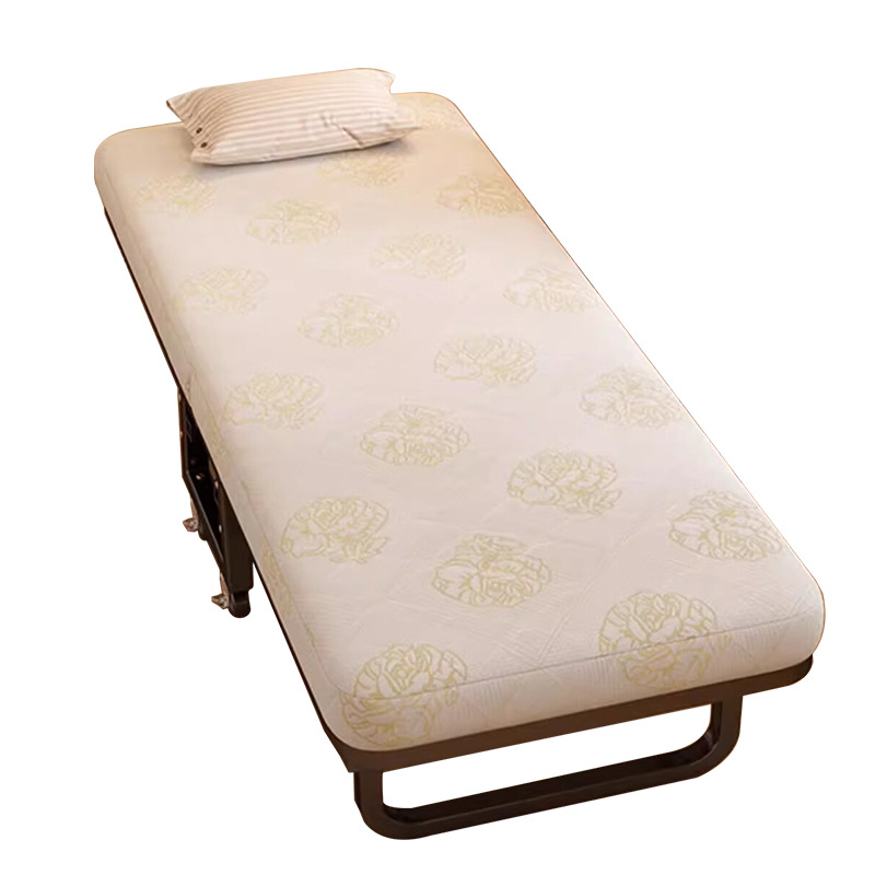 Cama plegable dormitorio cama individual doméstica cama extra de hotel oficina almuerzo simple para adultos temporarios sofá cama