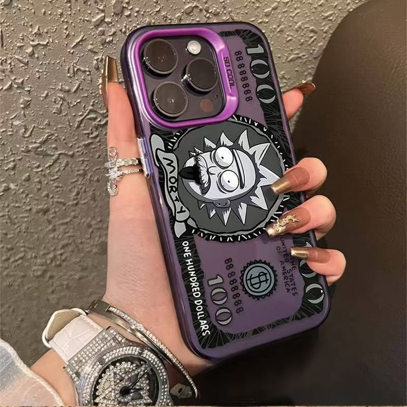 Nueva funda para teléfono móvil iphone16 aplicable europea y americana Apple 15promax/14 anti-caída 13pro12 funda dura 11xr