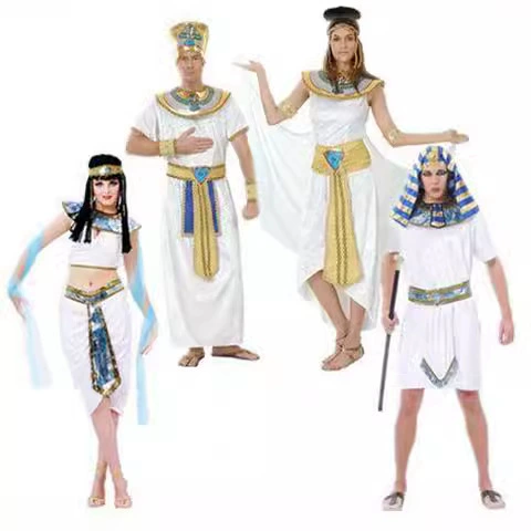 Оптовый карнавал на Хэллоуин детский маскарадный костюм Cleopatra египетский фараон королева костюм