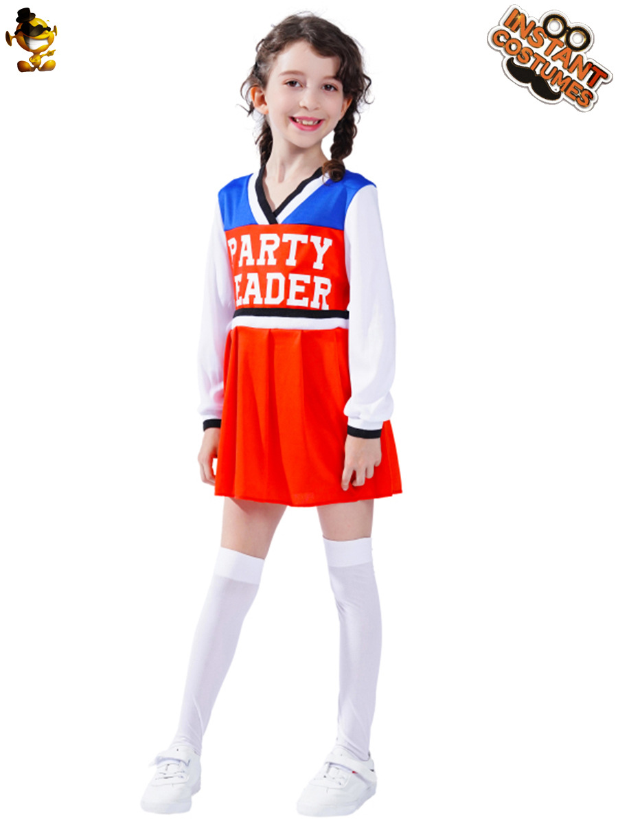 Cheerleading uniforme carta de impresión ropa de rendimiento traje de fiesta traje de la etapa ropa de cosplay