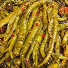 湖南永州农家土特产老坛子泡椒衡阳酸辣椒自制海椒腌制咸菜腌辣椒