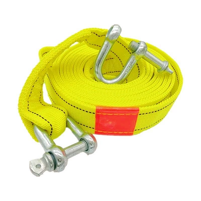 Towing Arm, Ton Hook, Nylon — Trailer rope/net/strap - 5m-double-layer-u-shaped-hookcar-small-and-medium-suv