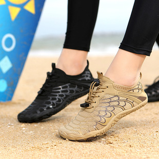 Water shoes cross-border outdoor river tracing shoes cycling swimming rafting couple non-slip barefoot wading beach shoes