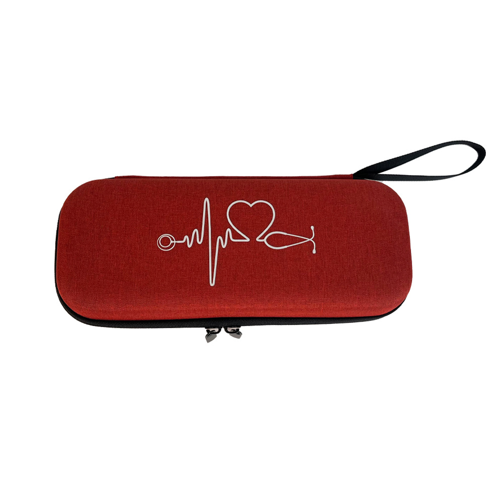 Bolsa de estetoscopio portátil estetoscopio multifunción eva bolsa de almacenamiento caja de almacenamiento de carcasa dura bolsa de almacenamiento de estetoscopio