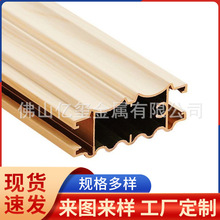 包覆移门包覆铝材 移门边框 衣柜门竖框铝合金上下轨道铝型材批发