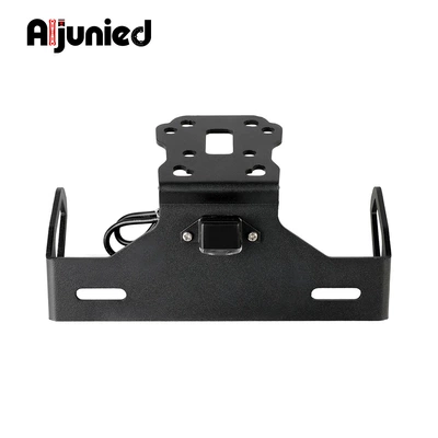 Suitable for Kawasaki Z125 Z1000/R Motorcycle License Plate Holder Modification Short Tail License Plate Accessories Bracket Rear Tail Wing Bracket