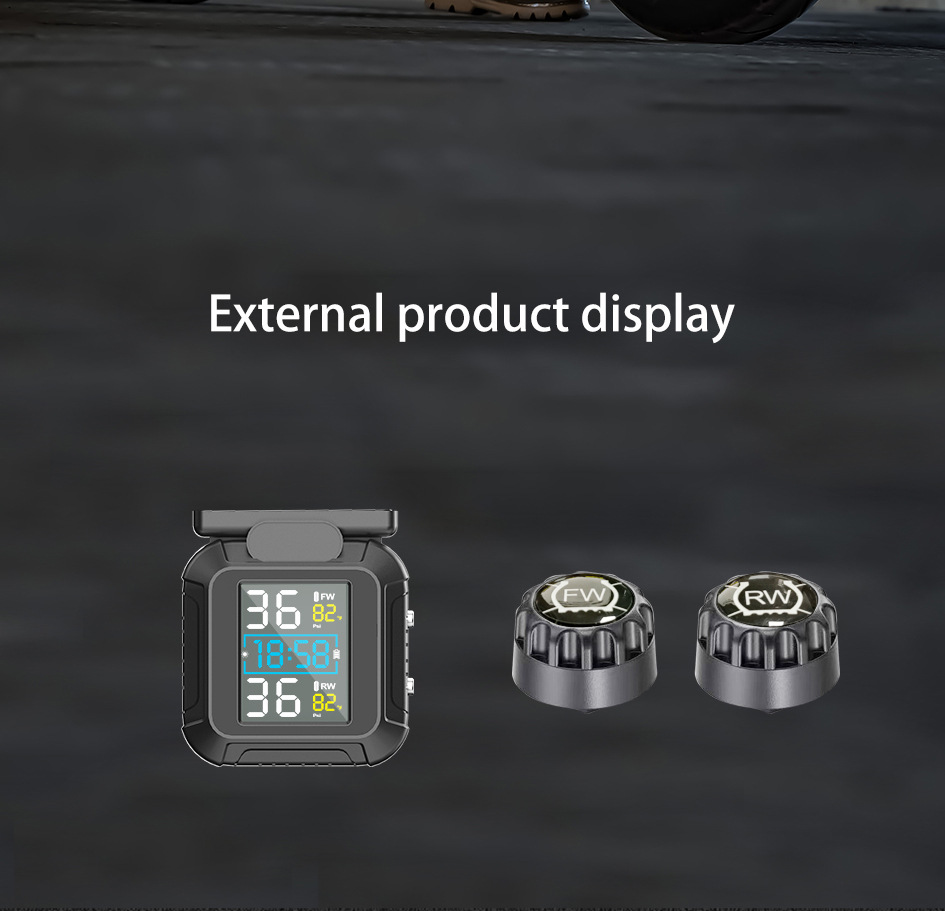 Motocycle Tire Pressure Monitoring Sys Tem Motorcycle Tire Pressure Monitor