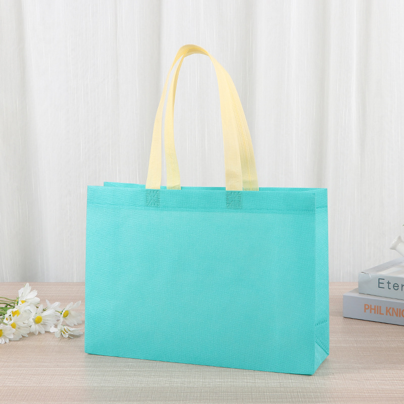 Bolsas de tela no tejida tiendas de souvenirs de viajes de madres y bebés en línea bolsa de compras de mano engrosada bolsa de mano image 17
