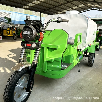 Cross-Border Sales of Small Electric Sprinkler Trucks, Three-Wheeled Low-Noise Irrigation Vehicles for Orchards in Southeast Asia and Africa, Support Sea Shipping (Suvarma maşınları)