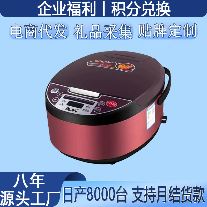 Intelligent Timed Reservation Rice Cooker Gift Wholesale Rice Cooker 5L Large Capacity Multifunctional Household Rice Cooker