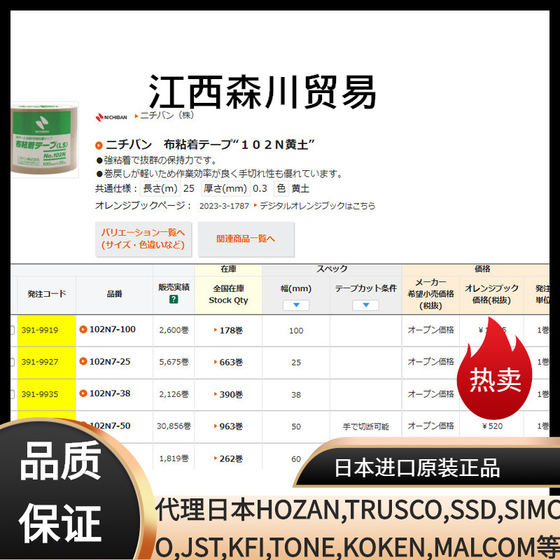 NICHIBAN日本米其邦胶带切割机BS-2200工业产品胶带