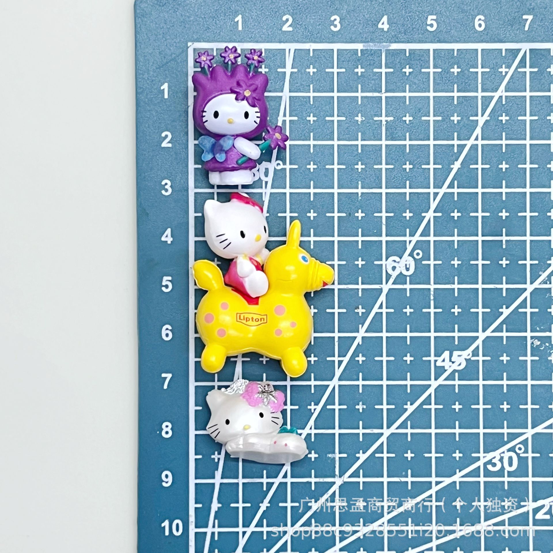 대외 무역 귀여운 키티 인형 크림 젤 DIY 손으로 만든 연필 칼 연필 미니 인형