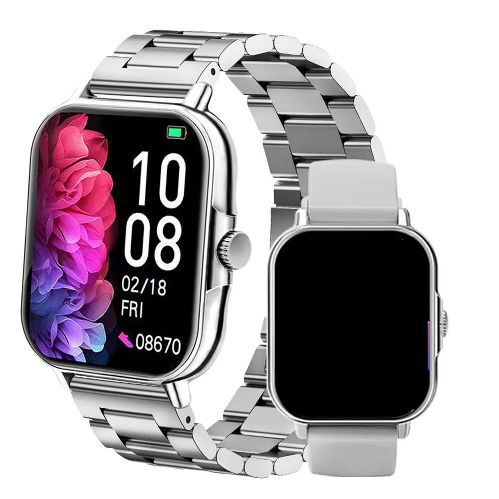 temu クロスボーダー人気スポーツ アウトドア スマートウォッチ D8 ツーインワン TWS Bluetooth 通話心拍数スポーツ睡眠